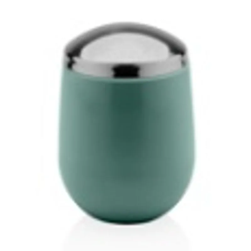 Porta-algodão cromo belly, verde eucalipto - Ou