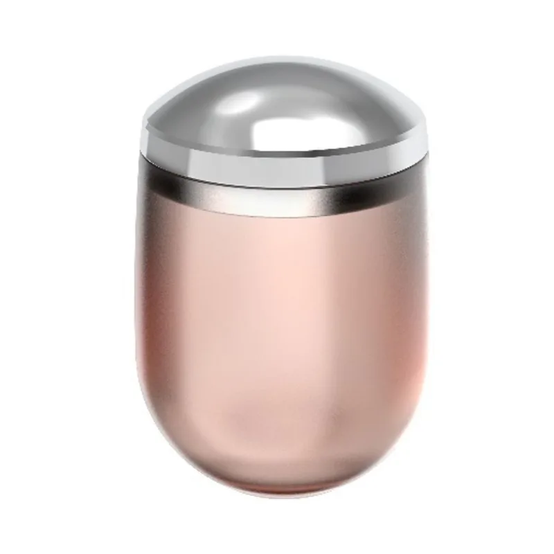 Porta Algodão Belly Soft Rose 400mL Nude Translúcido Ou