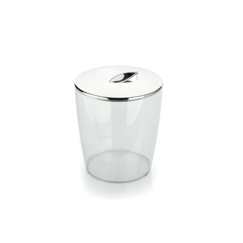 Lixeira Cromo Vitra 5 litros neutro OU