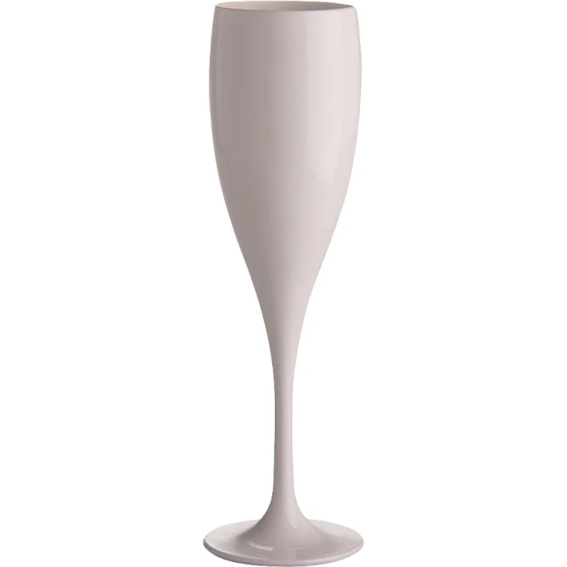 Taça para Champanhe Plástica 150ml Vitra Ou Branca