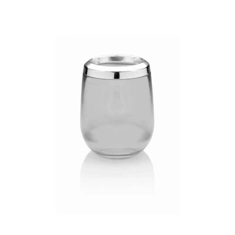 Porta escova de dentes Cromo Belly natural OU