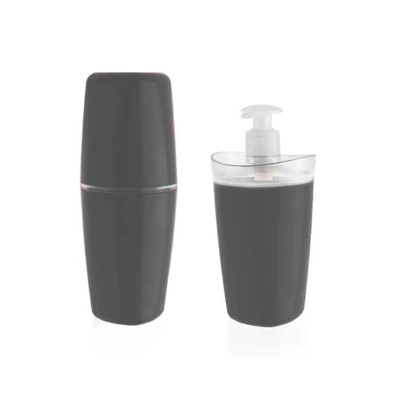 Kit de Banheiro com 2 itens de plástico chumbo Tule Ou