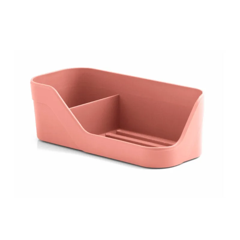 Organizador de pia compacto Trium terracota Ou