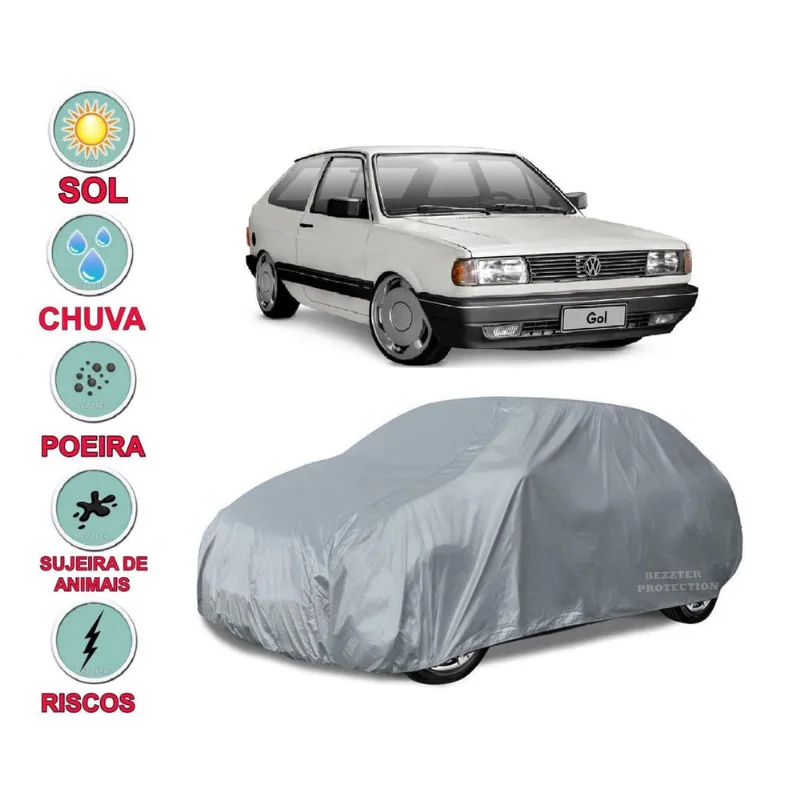 Capa Cobrir Carro Gol Quadrado Impermeável Proteção Total