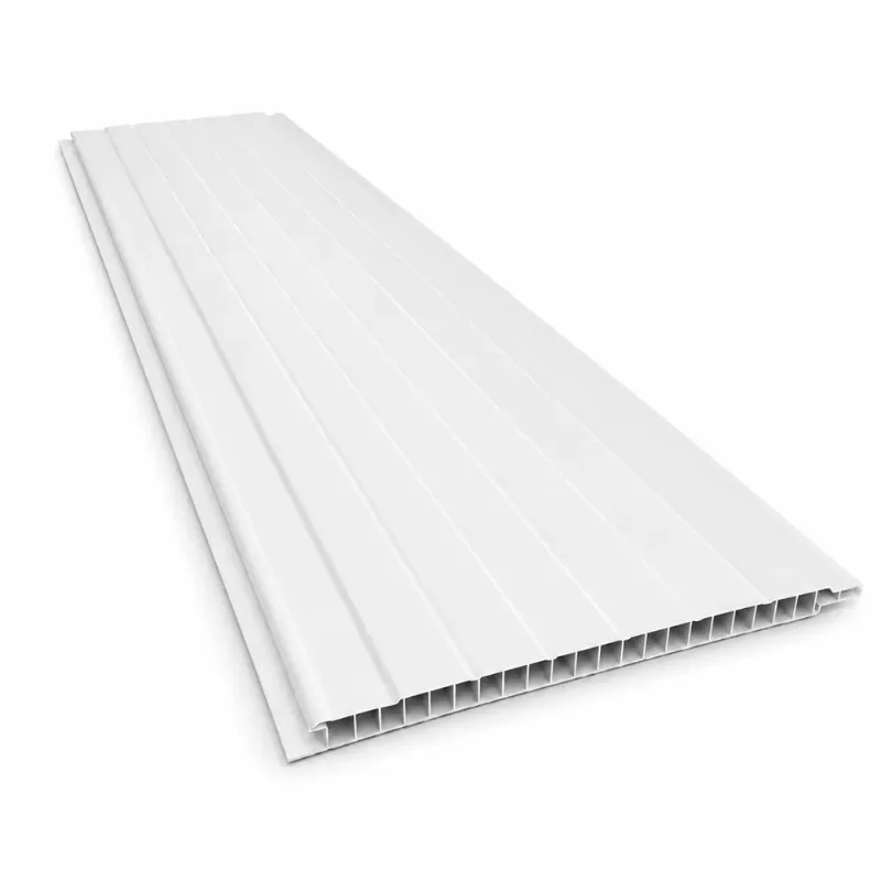 Forro PVC Frisado Semita Branco 8mm x 10cm x 8m Peça