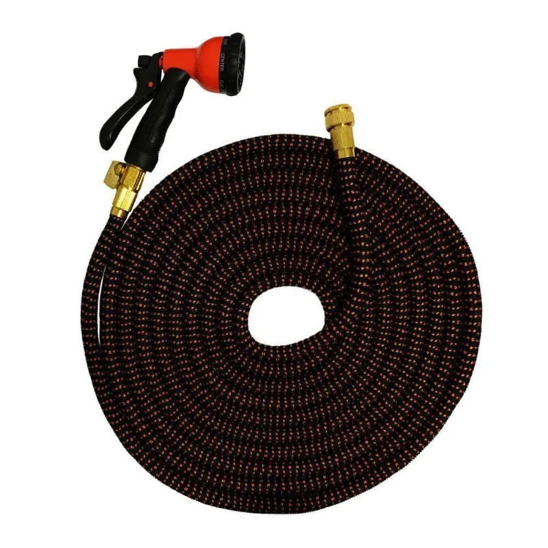 Mangueira Kepper Poliéster 15mts Conector Metal Laranja Com Preto