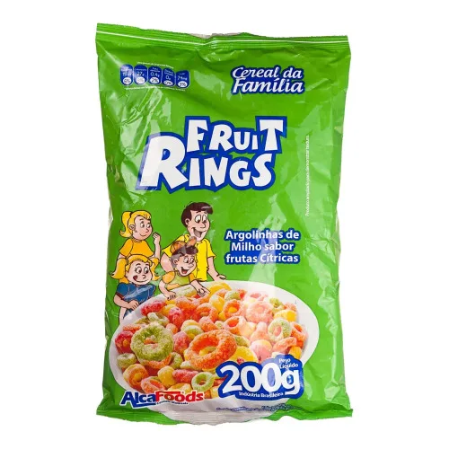 Cereal Alca Foods Fruit Rings - ALCA FOODS - Mercearia