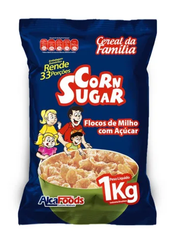 CEREAL ALCA FOODS 1KG CORN SUGAR - ALCA FOODS - Mercearia
