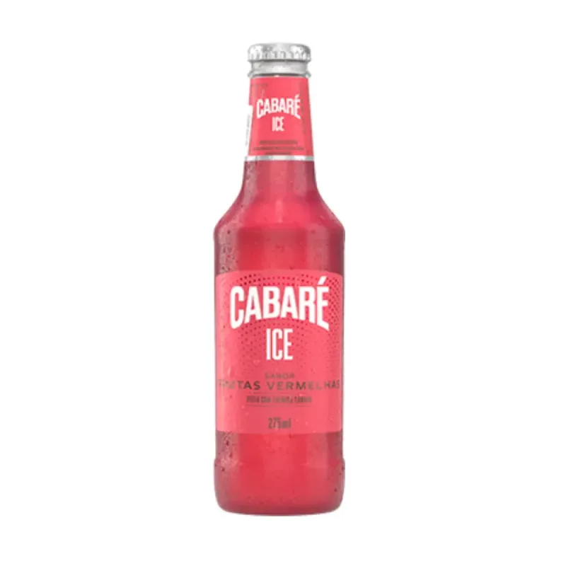 Bebida Alcoólica Mista Cabaré Ice Frutas Vermelhas Long Neck 275ml - CABARE - Bebida Alcoólica