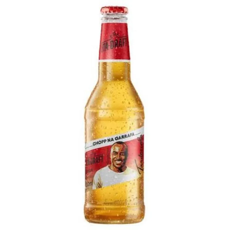 Cerveja Lager Tardezinha Thiaguinho Itaipava Ita-Draft Garrafa 330ml