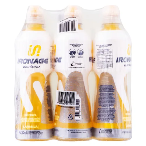 Isotônico Laranja Ironage Squeeze 500ml - GATORADE - Bebidas