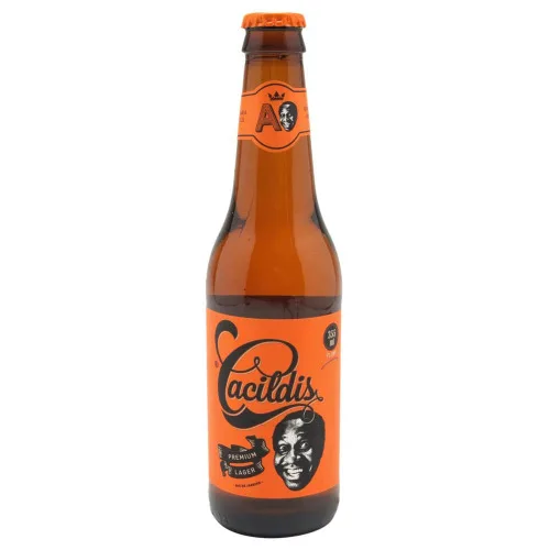 Cerveja Amber Lager Puro Malte Cacildis Garrafa 355ml - AMPOLIS DO MUSSUM