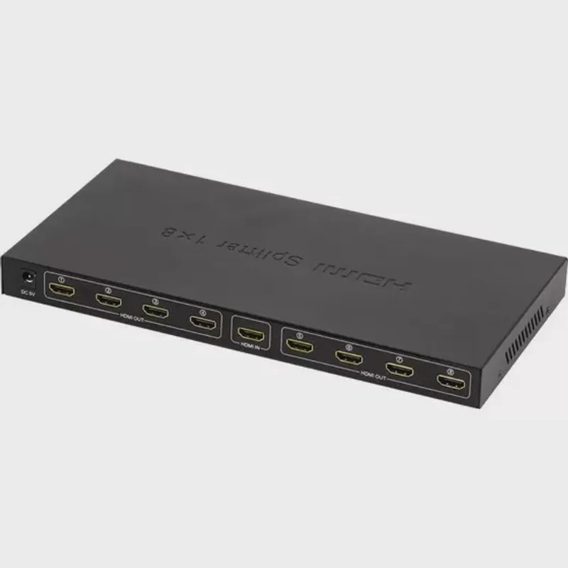 Hdmi Splitter Hdmi 1x8 Divisor 8 Portas