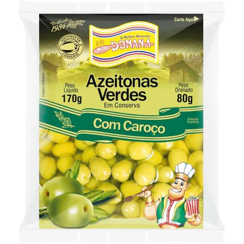 Azeitona Verde Donana 80g