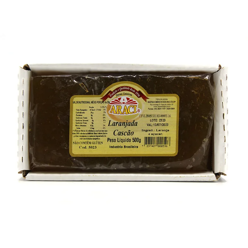 Laranjada Cascão Araci 500g