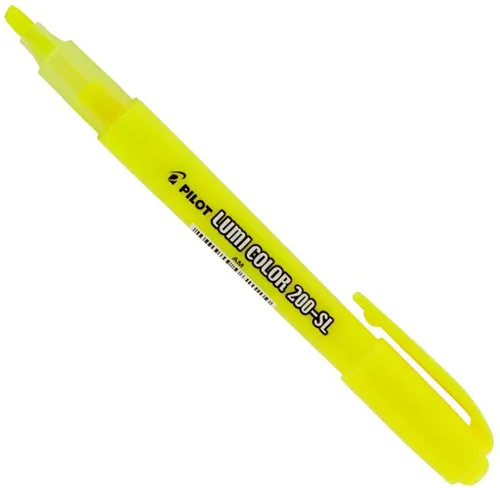 Pilot Lumi Color 200 Sl Marca Texto Amarelo 1 Unidade - PILOT - Papelaria