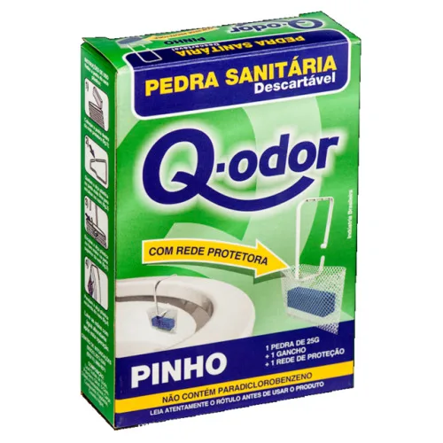 Pedra Sanit.q Odor Pinho 25g C/rede - Higiene E Beleza