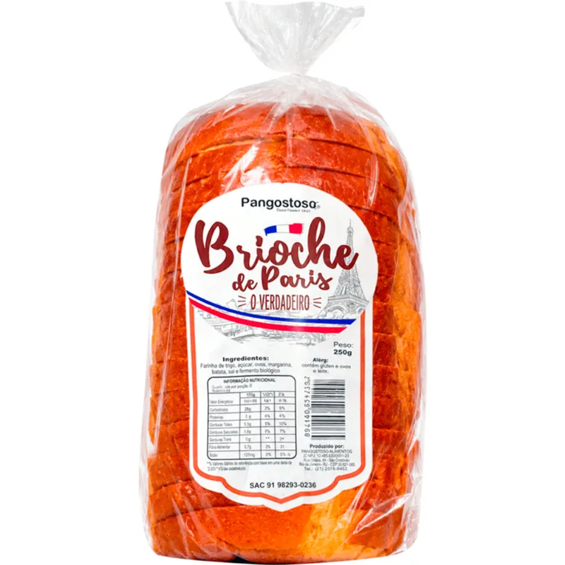 Pão Brioche Pangostoso 250g