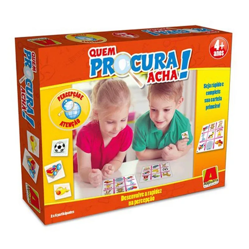 Jogo Quem Procura Acha - Algazarra