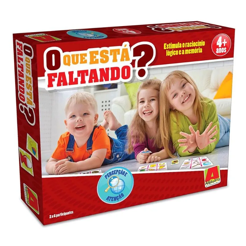 Jogo O que está Faltando? - Algazarra