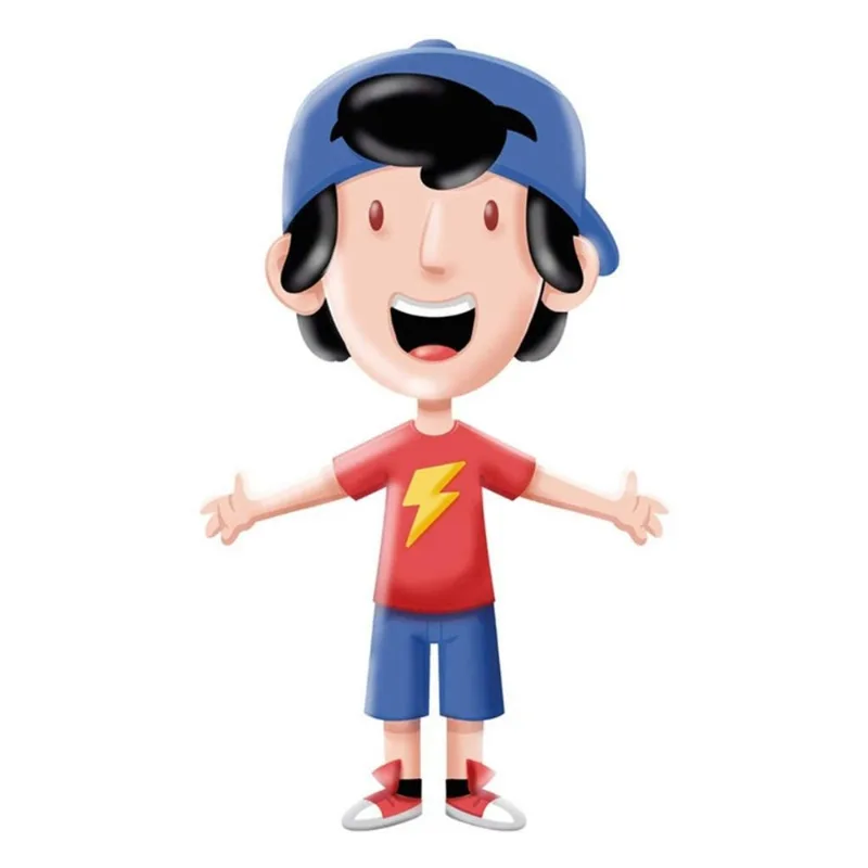 Boneco De Vinil - 25 cm - Mike - Algazarra
