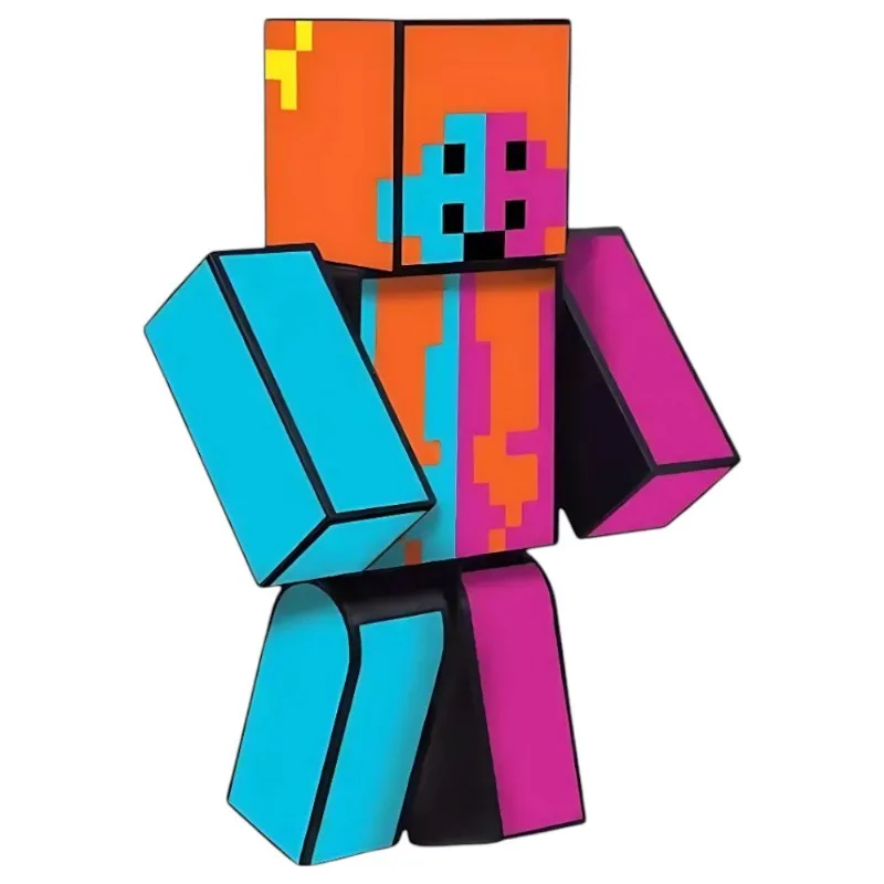 Boneco Youtube Mana Gamer Minecraft Algazarra 15cm 1500 (MP)