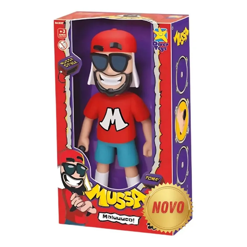 Boneco Mussa Mussoumano 15 cm Algazarra 1418