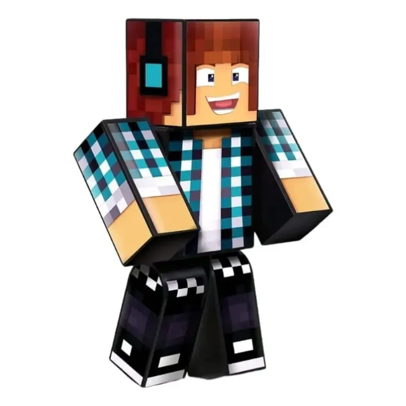 Boneco Articulado Authentic Games 25cm com Chaveiros Algazarra 1353