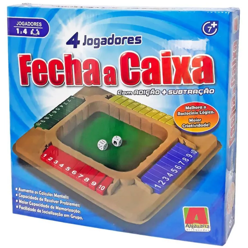 Jogo Fecha A Caixa 4 Jogadores Algazarra