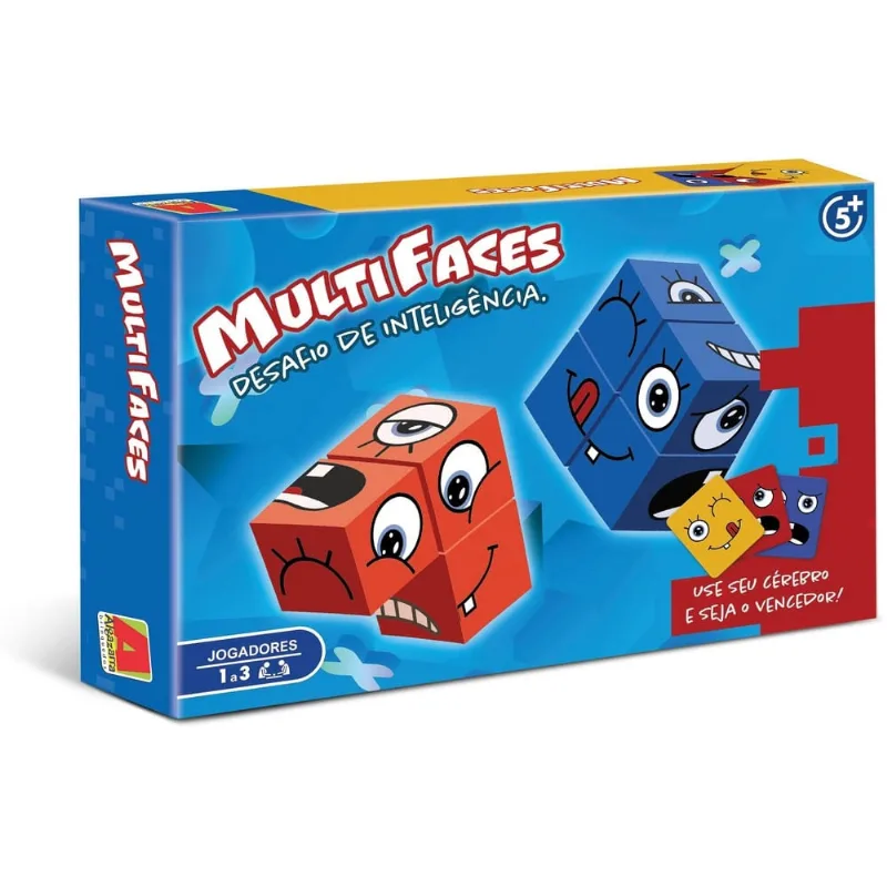 Jogo Multi Faces Algazarra 1210