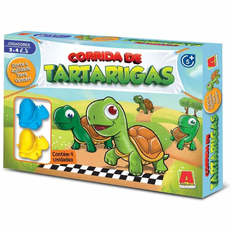 Jogo Corrida De Tartarugas - Algazarra - Algazarra