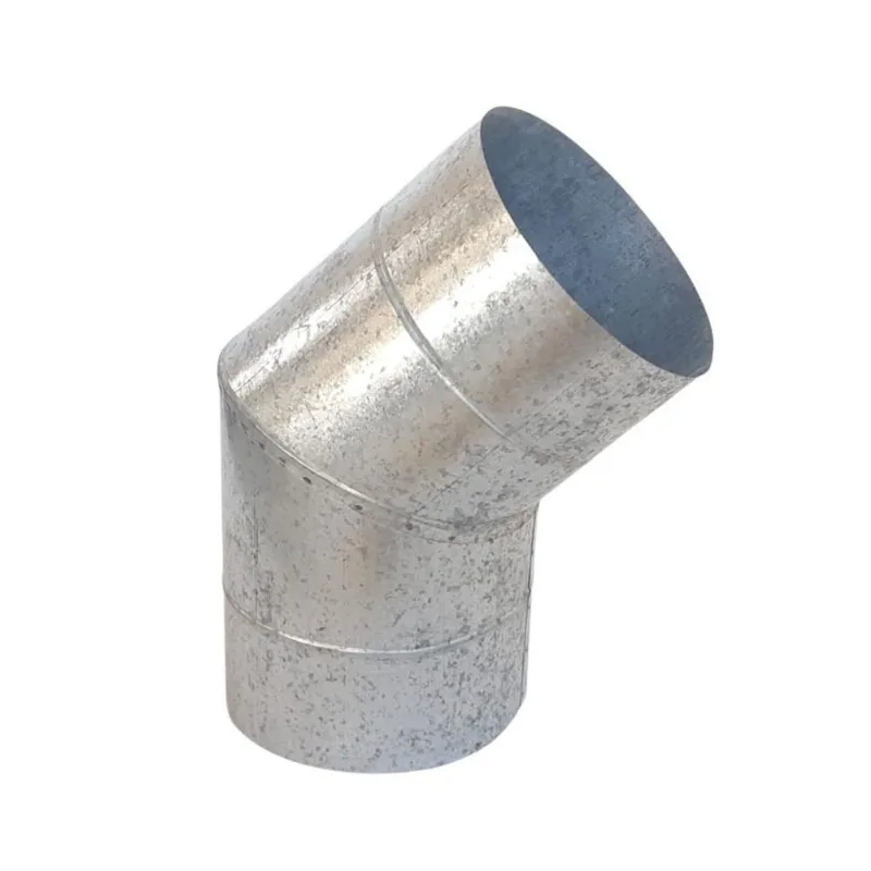 Curva 45º Chaminé Duto 12 Galvanizada