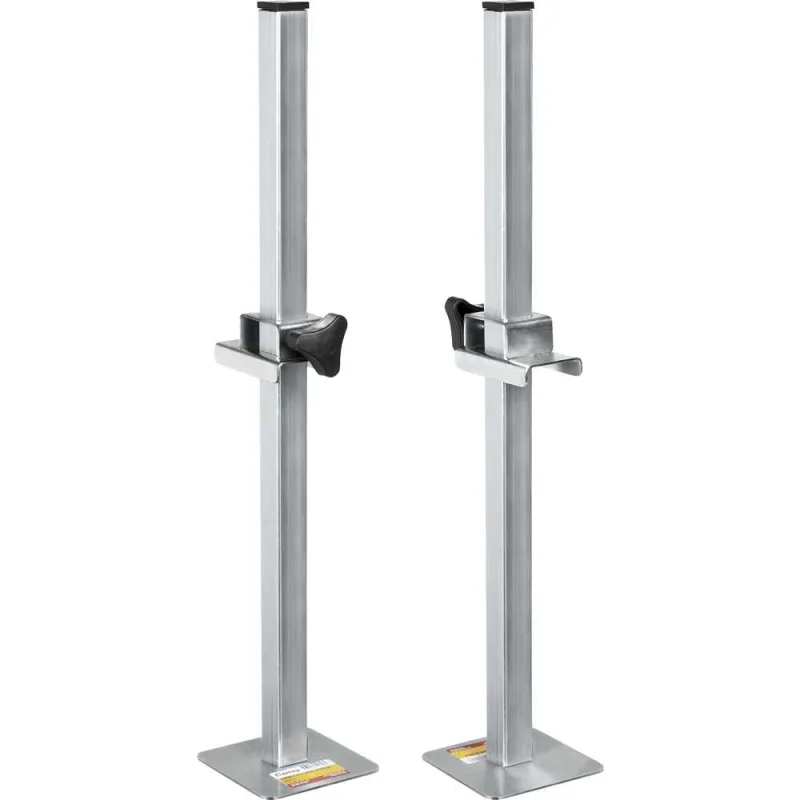 Suporte nivelador de régua de 500 mm conjunto com 2 peças - CORTAG - CORTAG - Construção Civil
