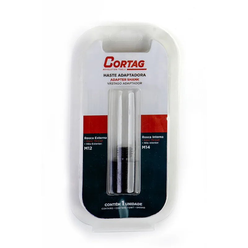 Adaptador Para Serras Copo Rosca M12 Para M14 Cortag - Cortag