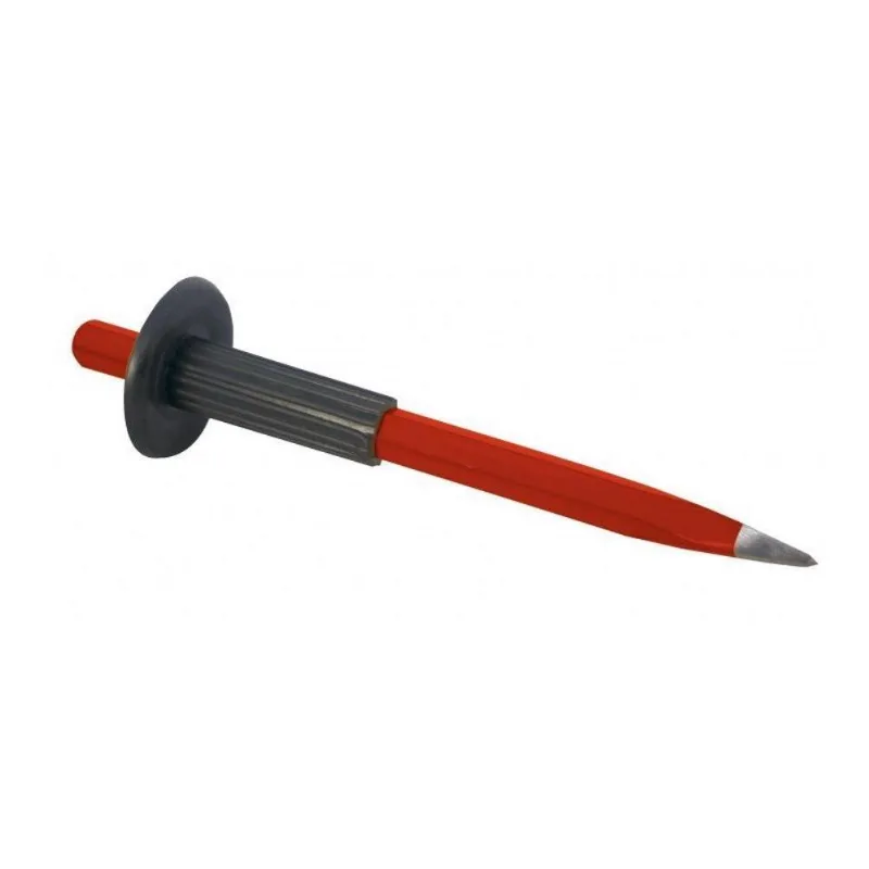 Ponteiro Sextavada 300 Mm Com Proteção De Borracha Cortag - Cortag