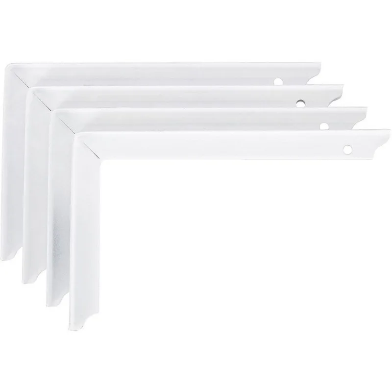 Suporte Para Prateleira Perfil T 47 Branco (4) Zamar