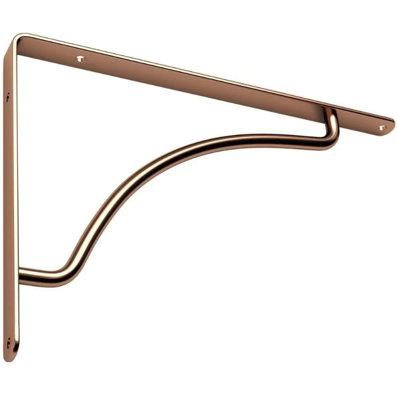 Suporte de Prateleira Côncavo 30 Rose Gold Ca Zamar