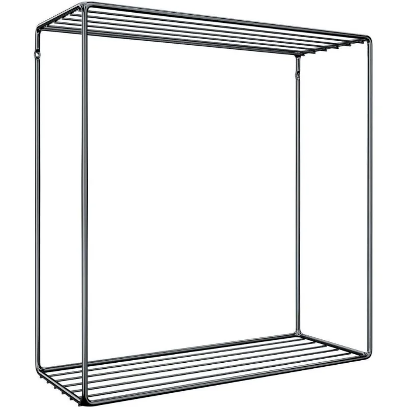 Nicho Decorativo Quadrado Preto Linha Stilo Zamar - Zamar