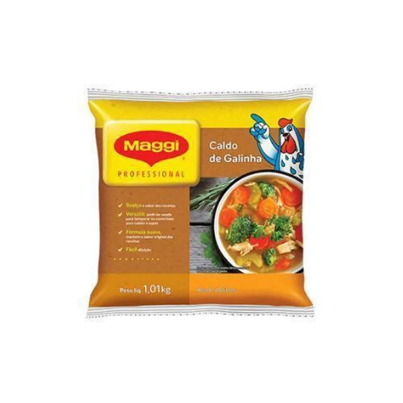 Caldo De Galinha Maggi Profissional 1,01Kg Rende 72 Litros