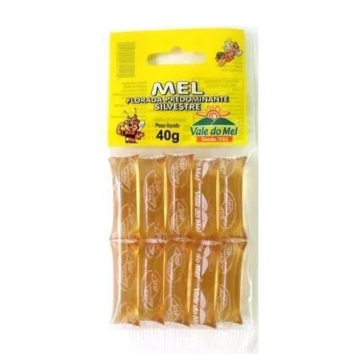 Mel Saches Silvestre Vale Do Mel Alimentos - VALE DO MEL - Mercearia