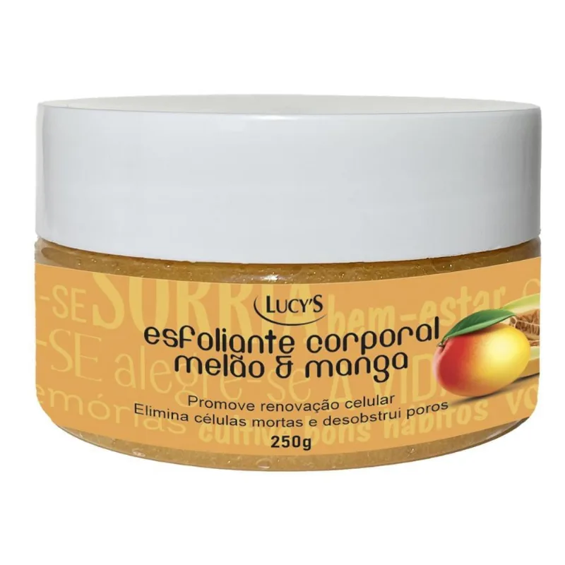 Esfoliante Corporal Melão E Manga Esfolia Renova E Hidrata