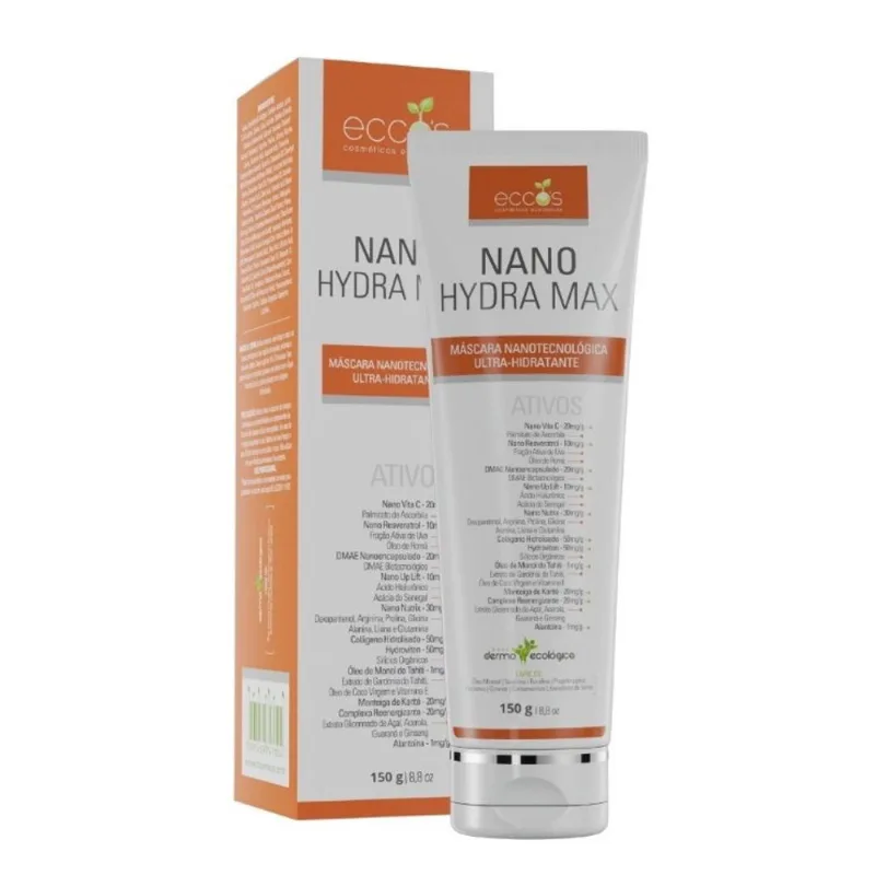 Máscara Ultra-Hidratante Hydra Max 150g - Eccos Cosméticos