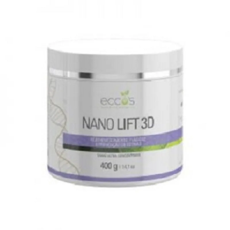 Creme Firmador Nano Lift 3D com dmae Eccos Cosméticos 400g