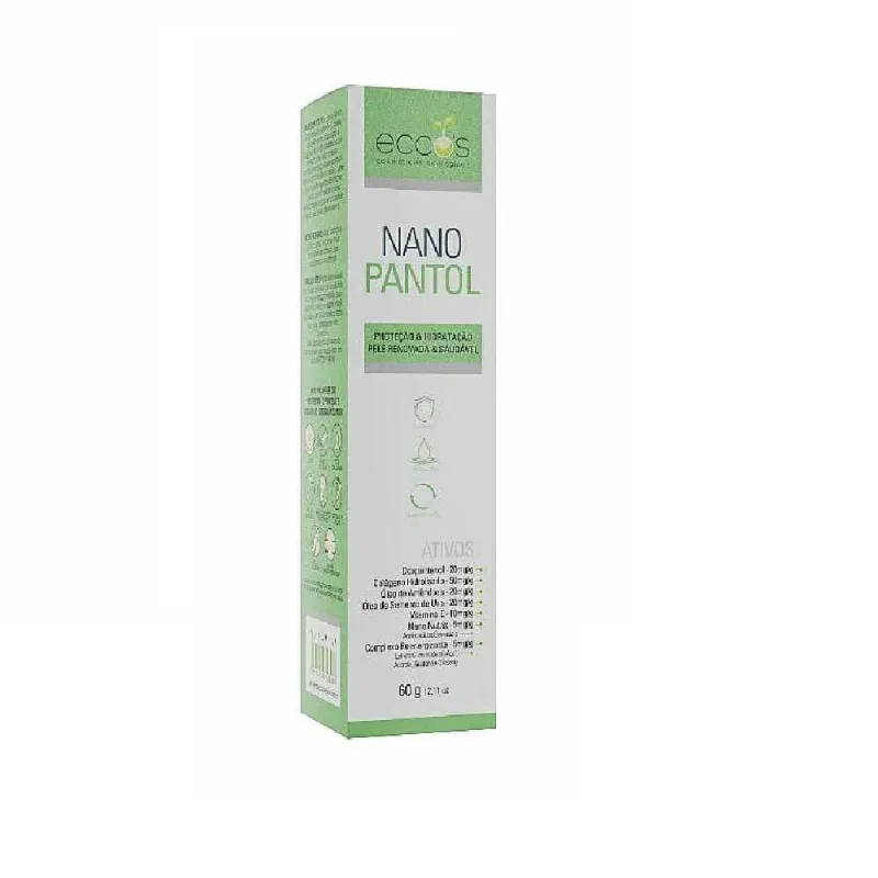 Creme Nano Pantol Eccos Proteção E Hidratação - 60G