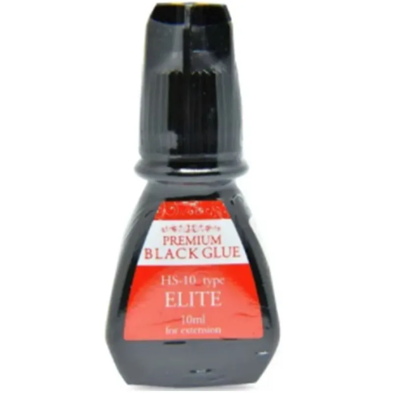 Cola de Cílios Black Elite 10ml: Volume Premium