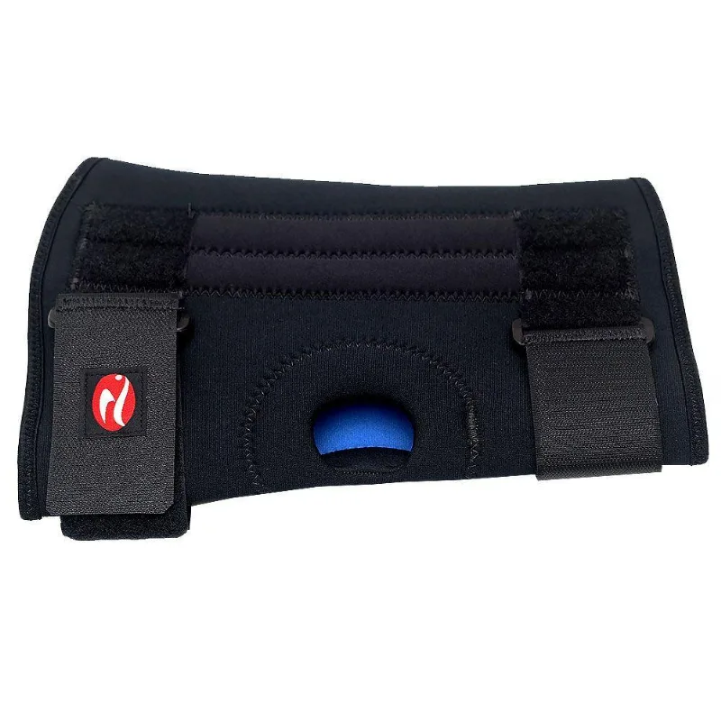 Joelheira c/ Tala Flexível Rx0830g Preto Tamanho G - Realtex