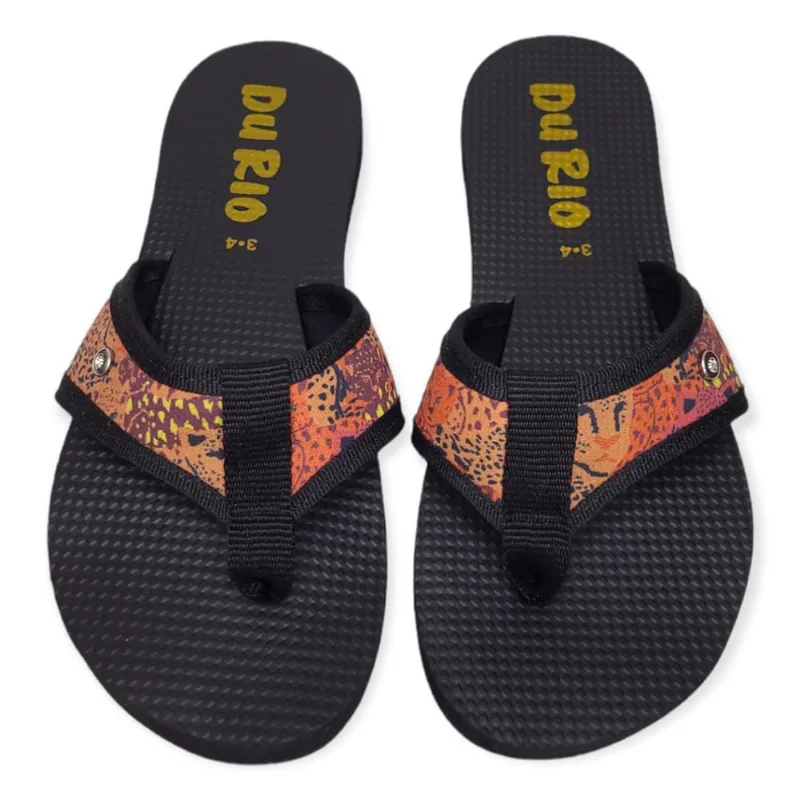 Chinelo Feminino DuRio Buzios Praia Macio Estampado Colorido