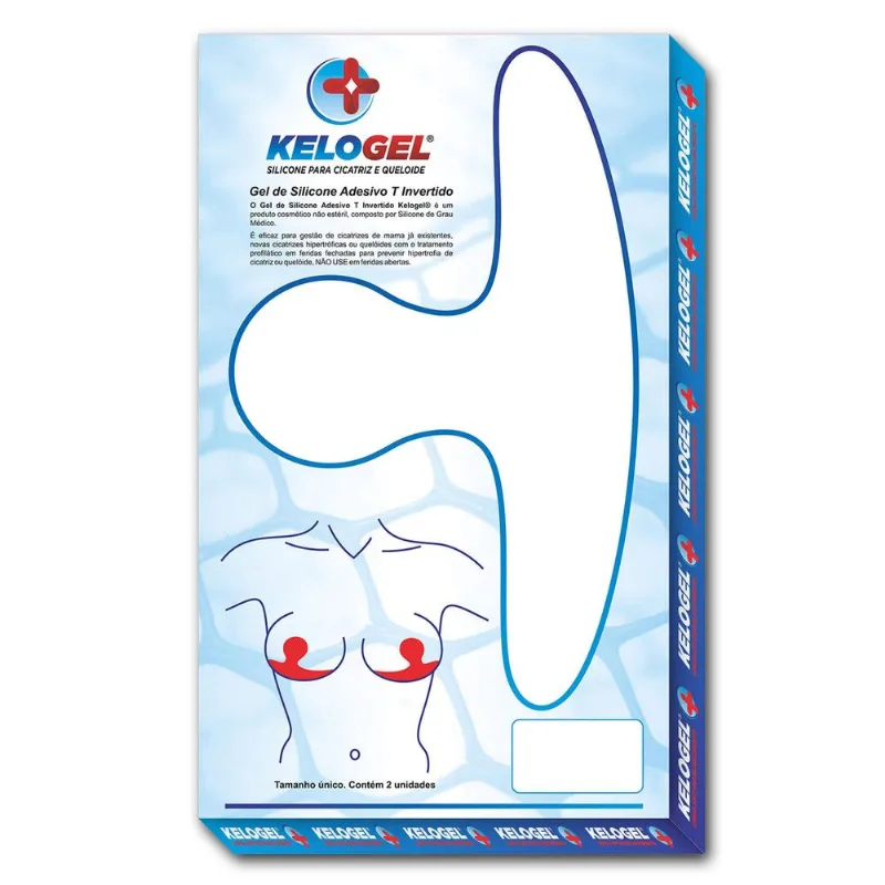 Lamina Em Gel De Silicone T Ivertido 23cmx13cm 2un Kelogel