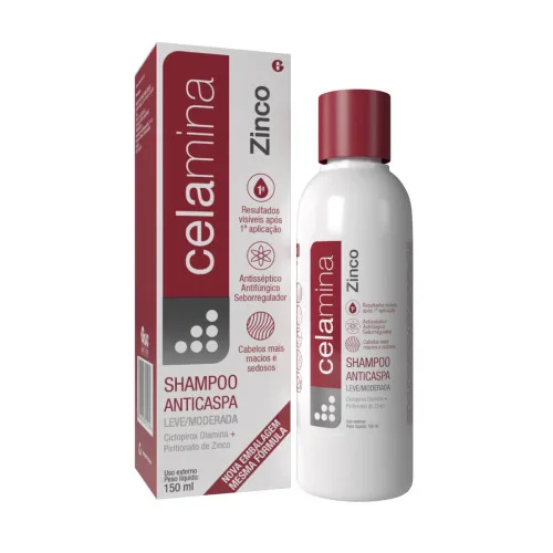 Celamina Zinco Shampoo Anticaspa - CELAMINA
