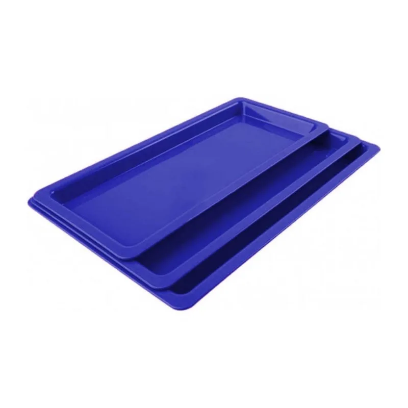 Bandeja Plastica p/m/g - 3 unidades Azul - ogp